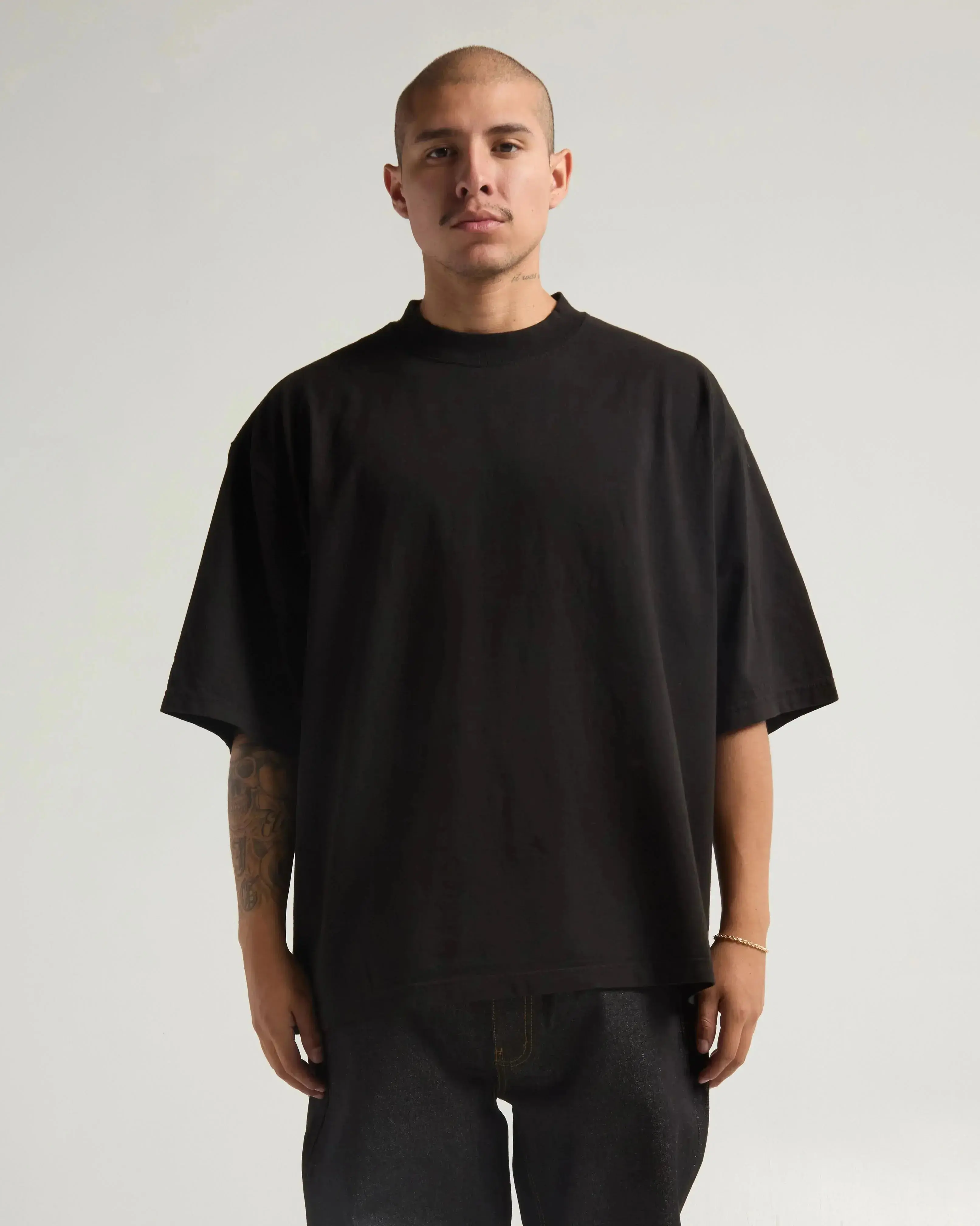 Shaka Wear SHGDD Max Heavyweight Garment-Dyed Drop Shoulder Unisex T-Shirt - Image 4