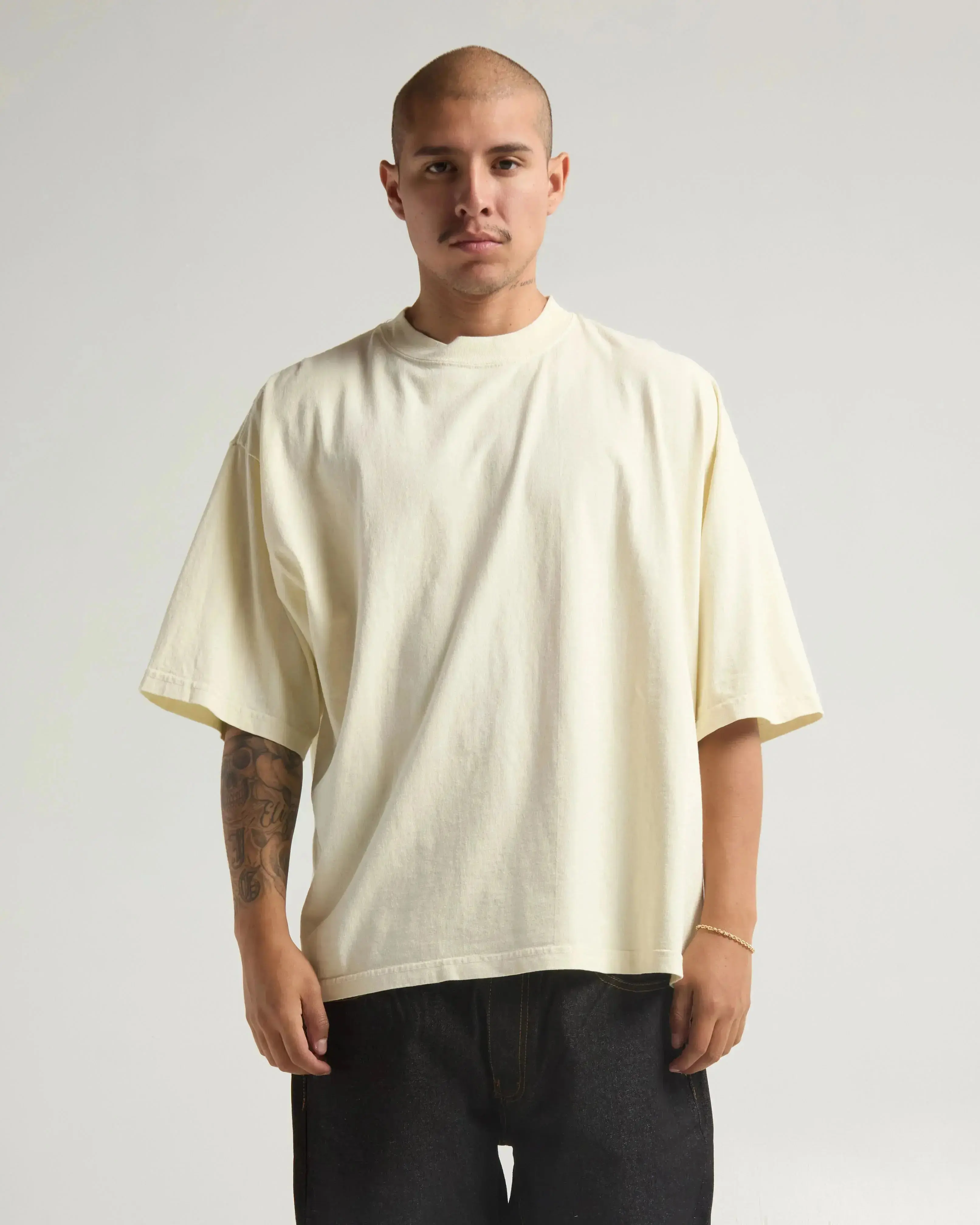 Shaka Wear SHGDD Max Heavyweight Garment-Dyed Drop Shoulder Unisex T-Shirt - Image 5