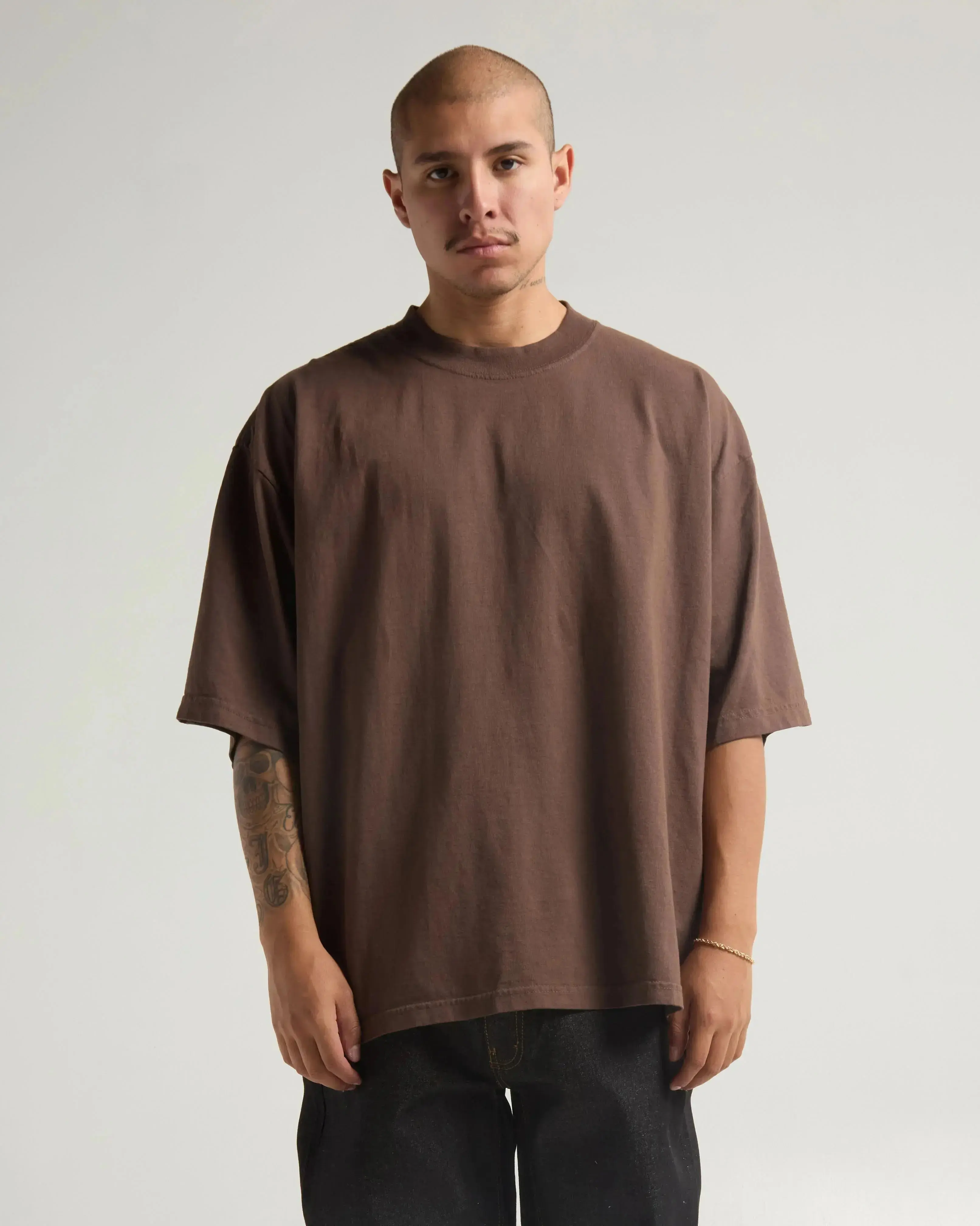Shaka Wear SHGDD Max Heavyweight Garment-Dyed Drop Shoulder Unisex T-Shirt - Image 6