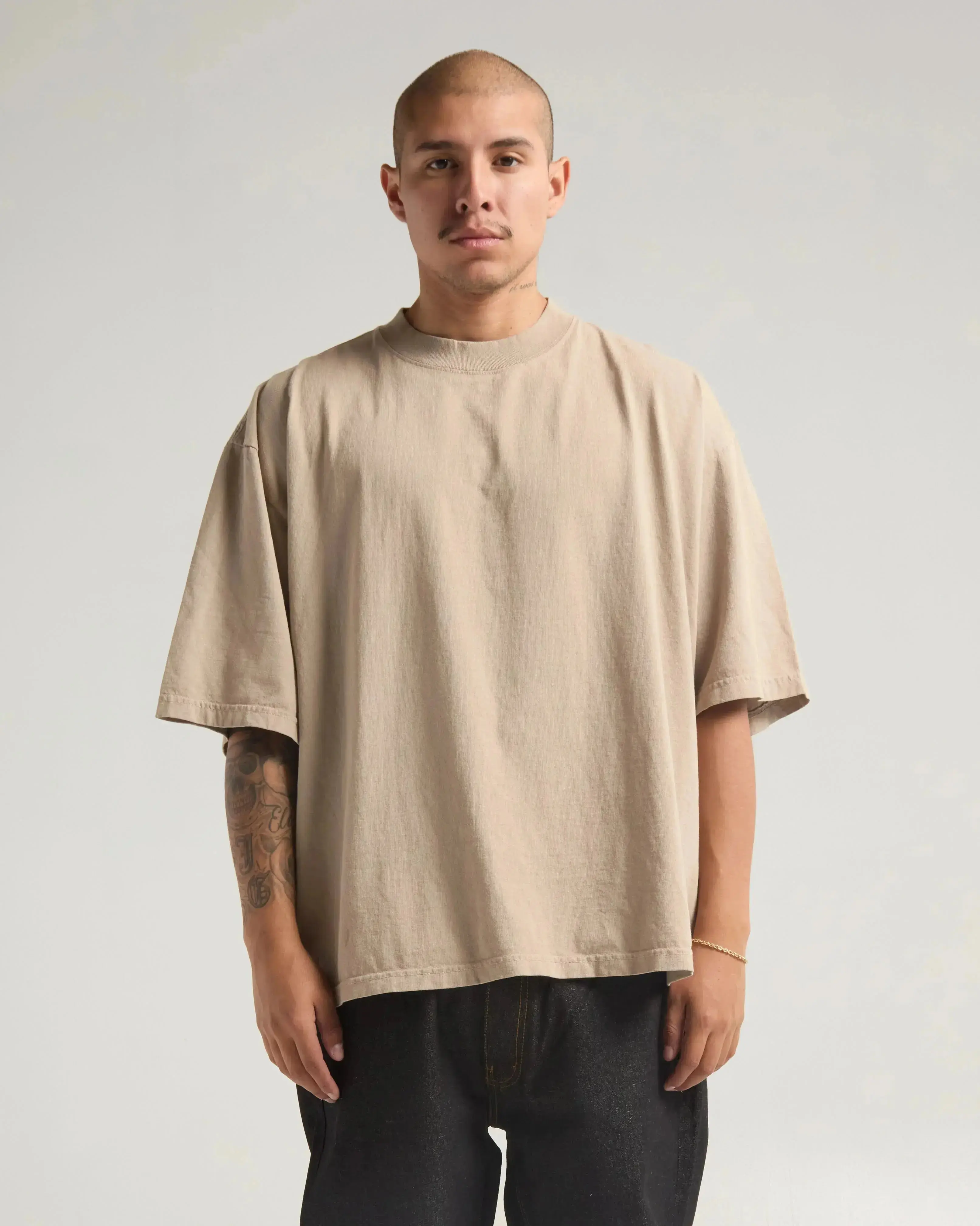 Shaka Wear SHGDD Max Heavyweight Garment-Dyed Drop Shoulder Unisex T-Shirt - Image 7