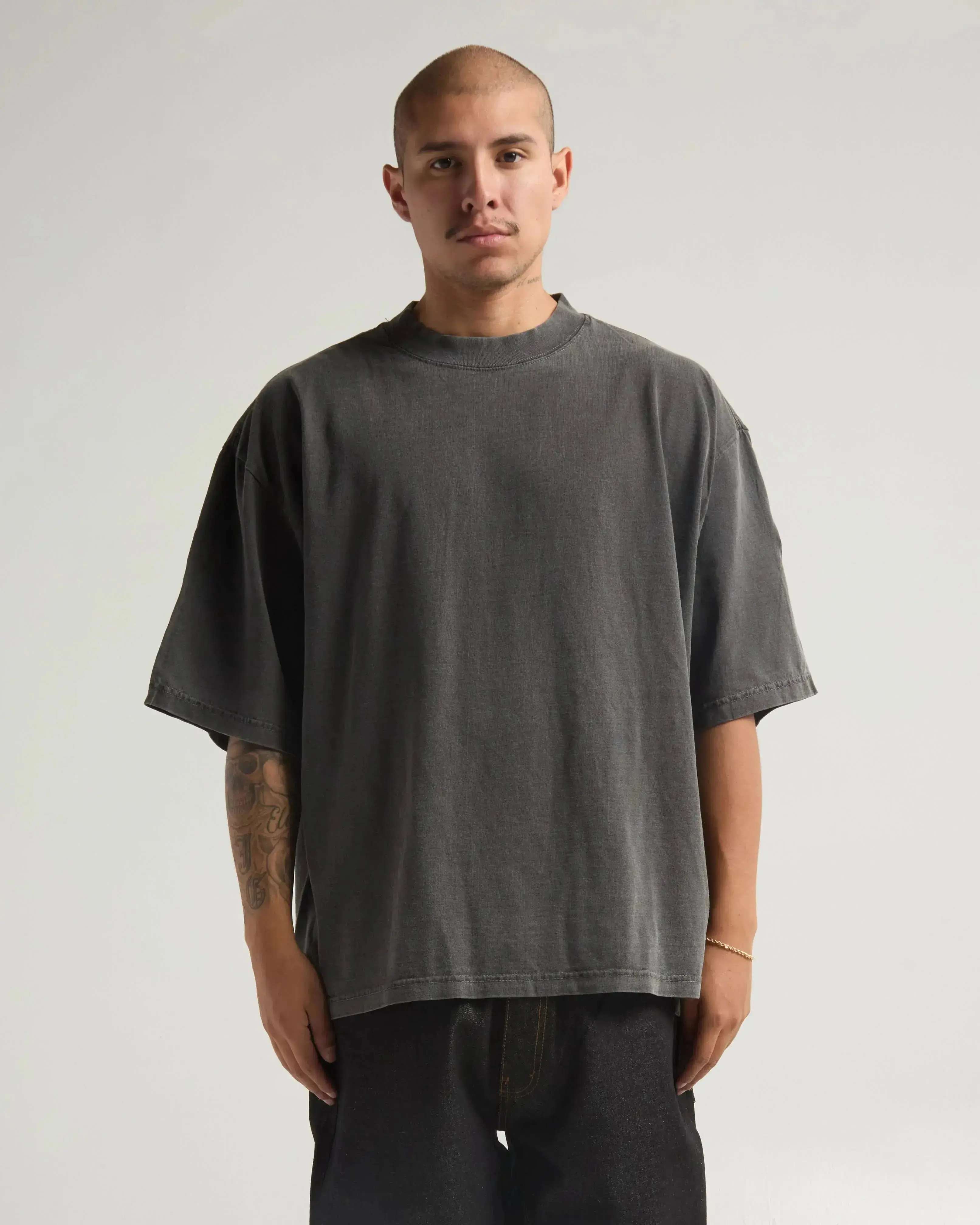 Shaka Wear SHGDD Max Heavyweight Garment-Dyed Drop Shoulder Unisex T-Shirt - Image 8