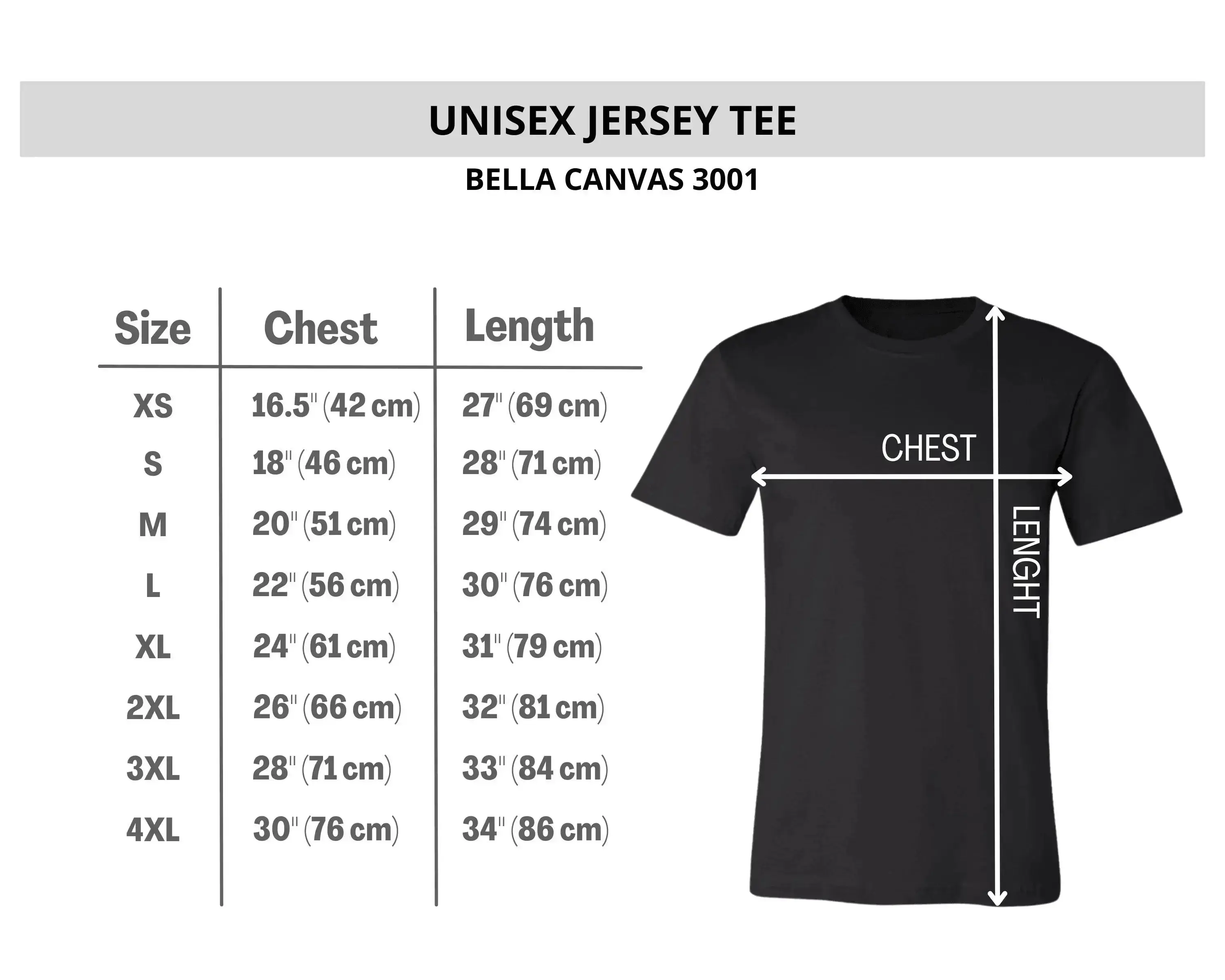 Custom | Bella + Canvas 3001 Jersey Tee - Image 3