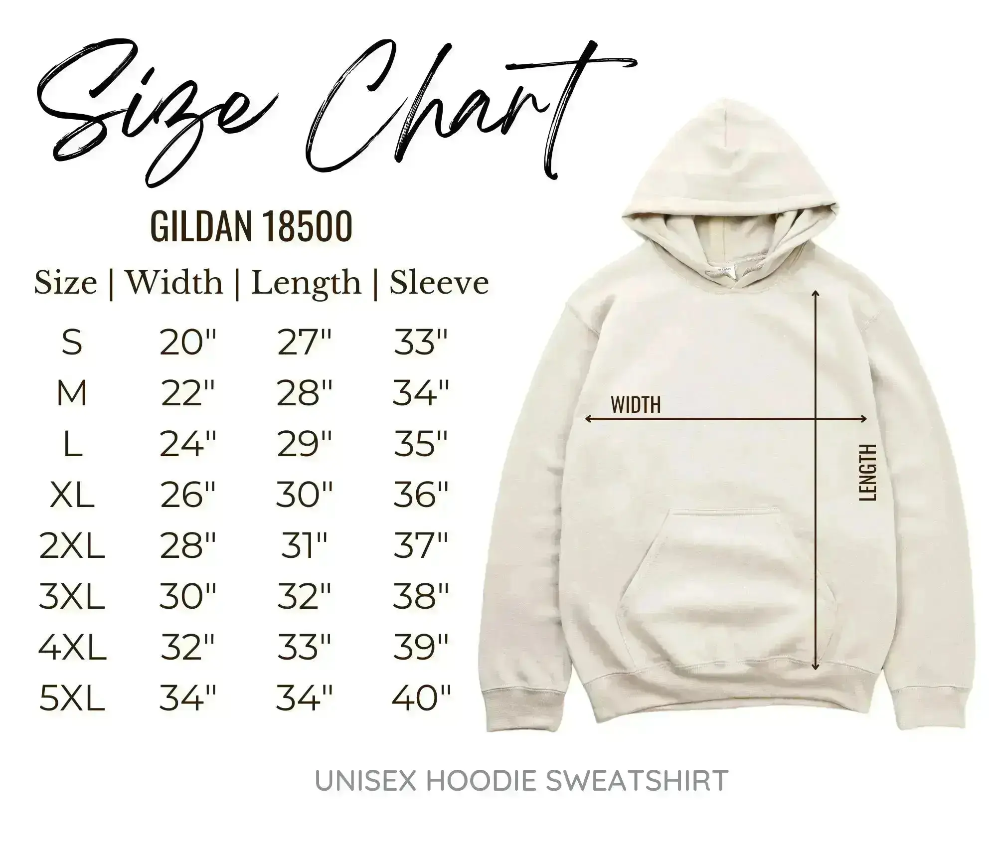 Custom | Gildan 18500 Heavy Blend™ Hooded Unisex Sweatshirt - Image 3
