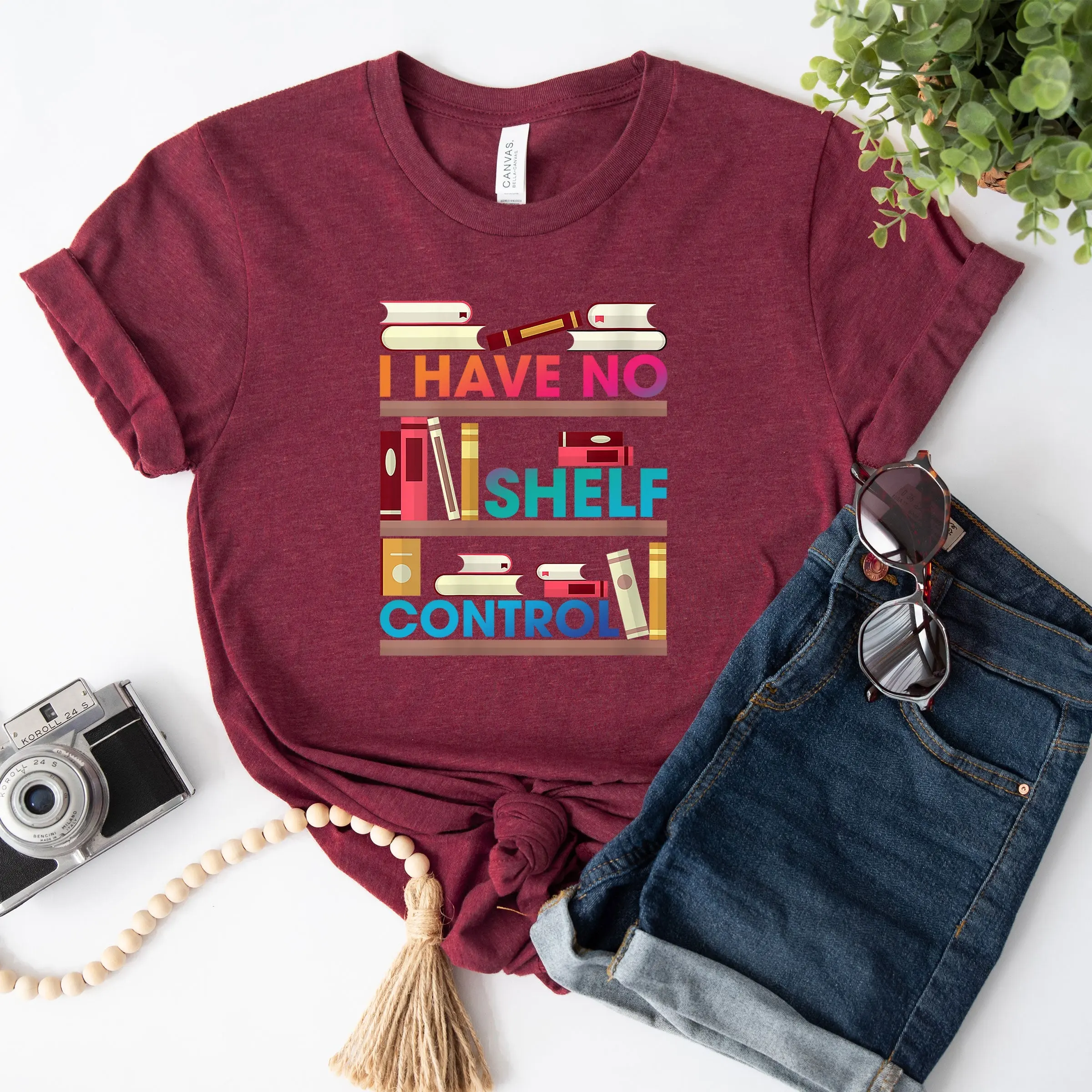 I Have No Shelf Control Shirt (Toddler) - Image 4